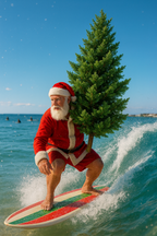 Sydney Santa Christmas Tree