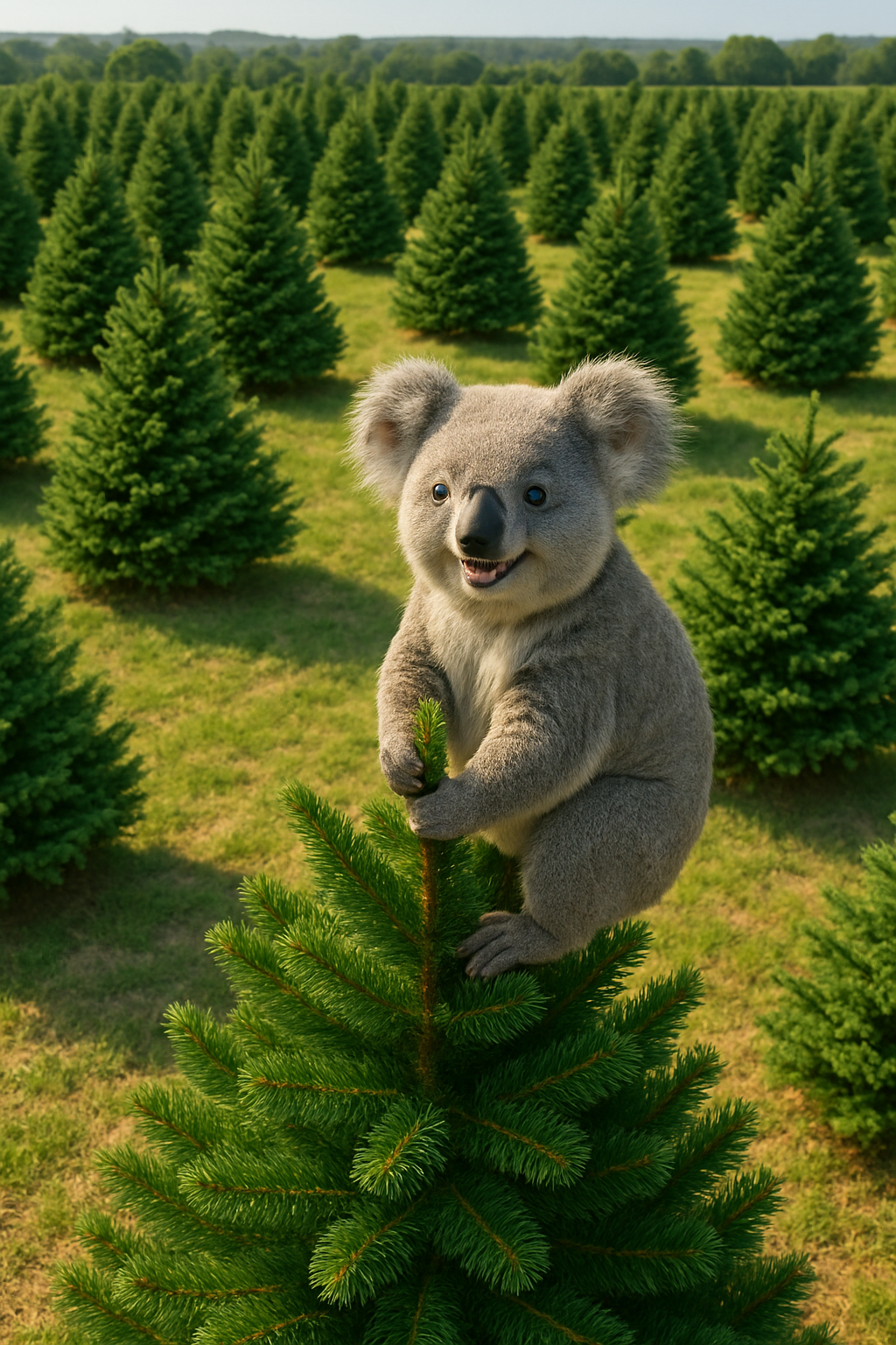 Sydney Santa Christmas Tree